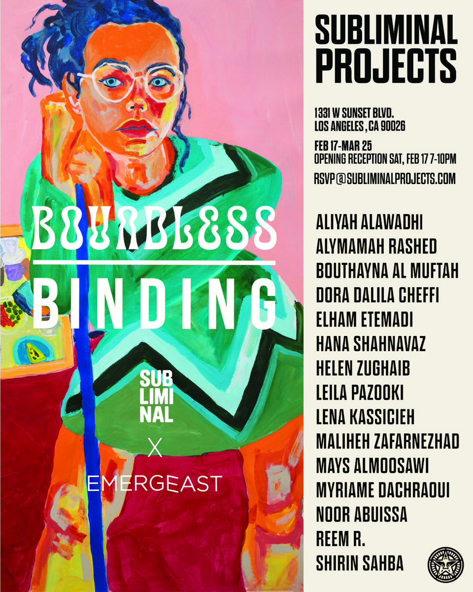 Emergeast Group Show in LA, February 2024 in collaboration with ...